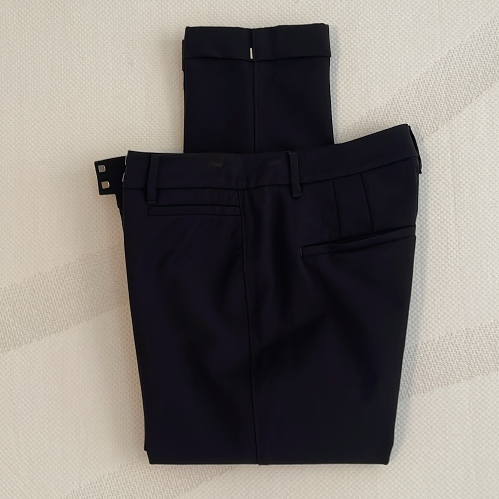 W.H.B.M Black Slim Crop Cotton Blend Pant Sz. 4 - Picture 17 of 17